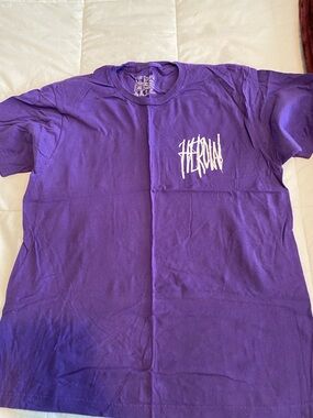 Purple Short Sleeve Logo Tee